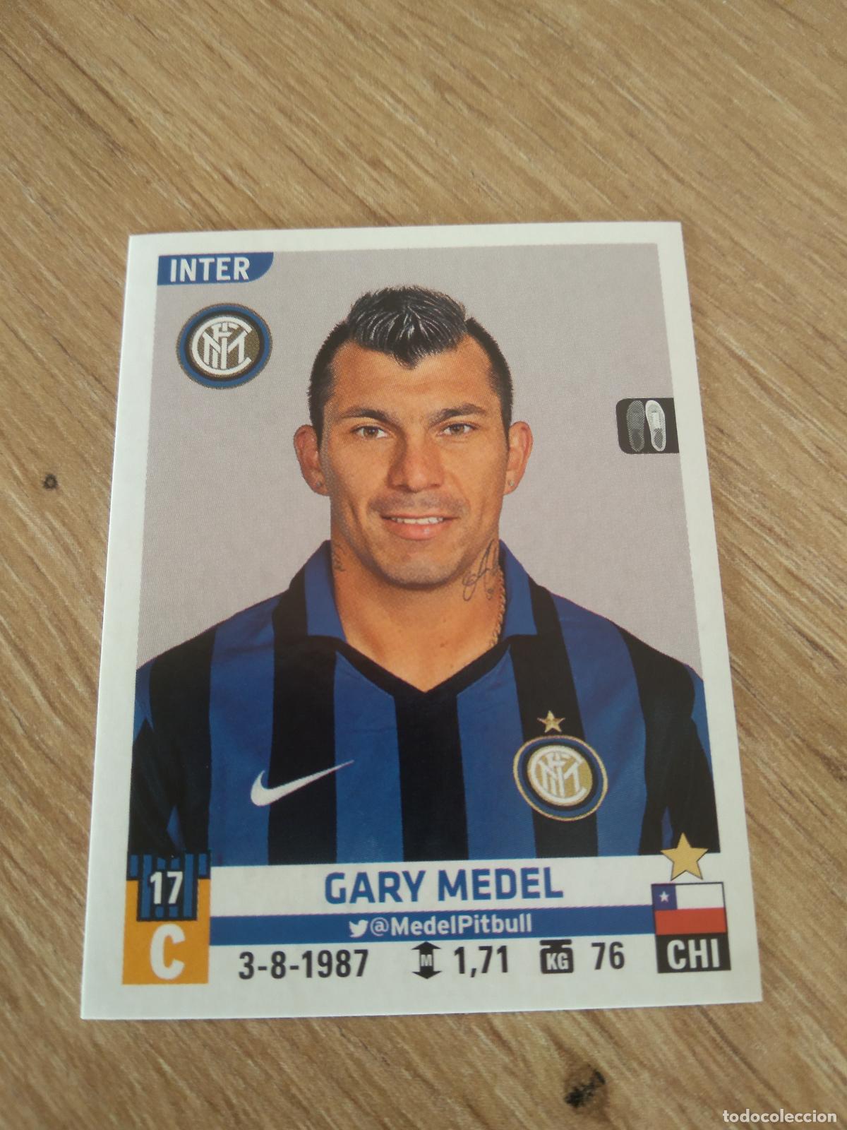 Cromos de F&uacute;tbol: 282 gary medel INTER MILAN CROMO FUTBOL PANINI LIGA ITALIA 15-16 CALCIATORI 2015-2016 SERIE A