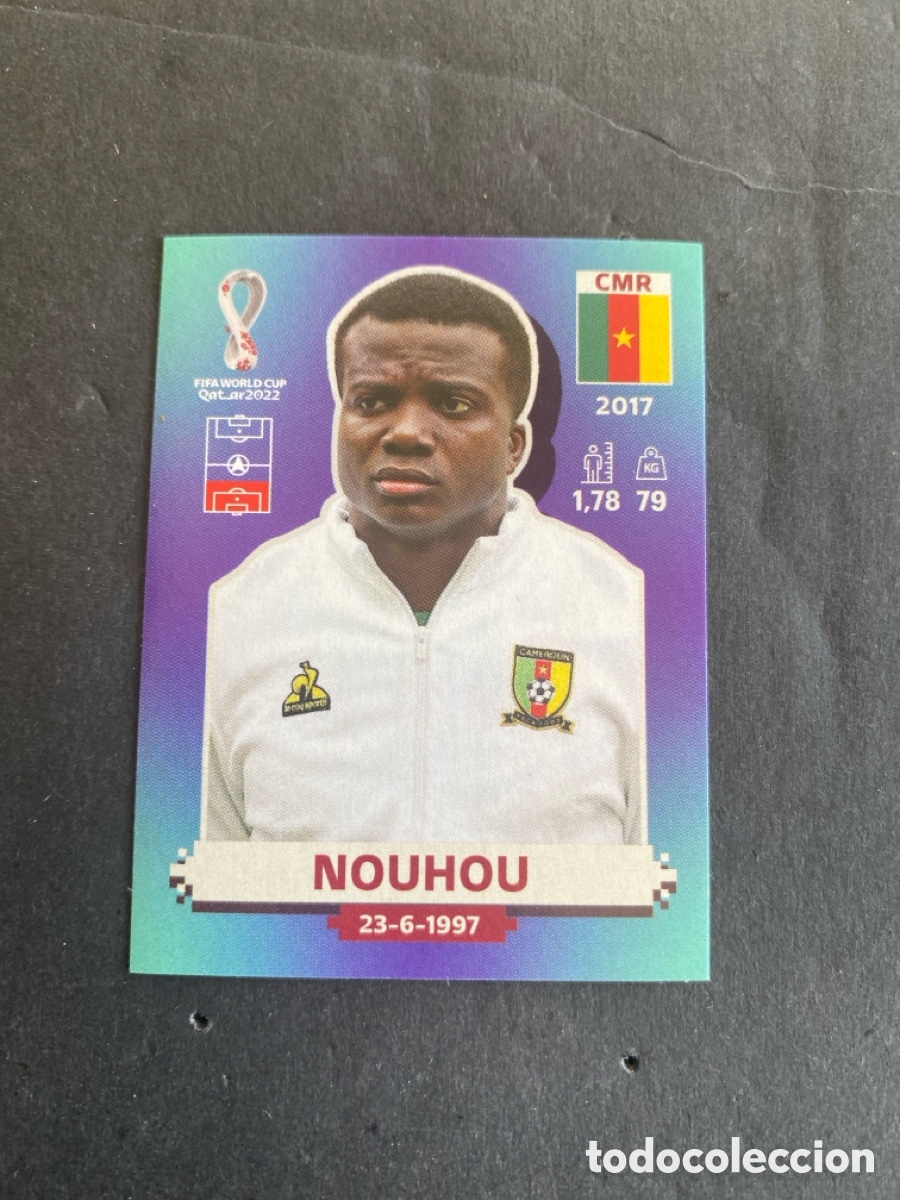 Cromos de F&uacute;tbol: Cromo Mundial Qatar 2022 Camer&uacute;n N*10