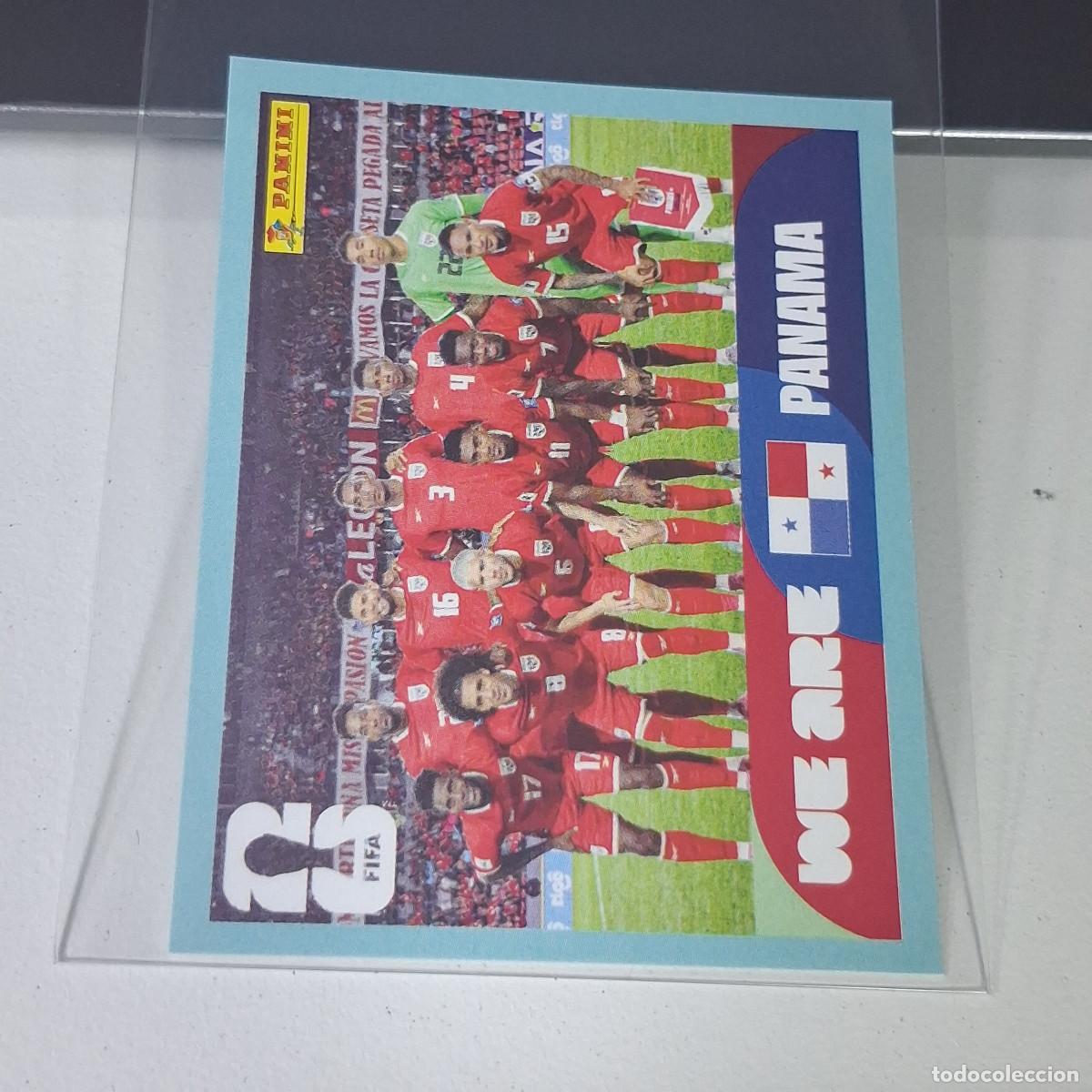 Cromos de F&uacute;tbol: B20 PAN13 TEAM PHOTO EQUIPO 13 TEAM PAN PANAM&Aacute; PAN MUNDIAL FIFA WORLD CUP 2026 STICKER PANINI