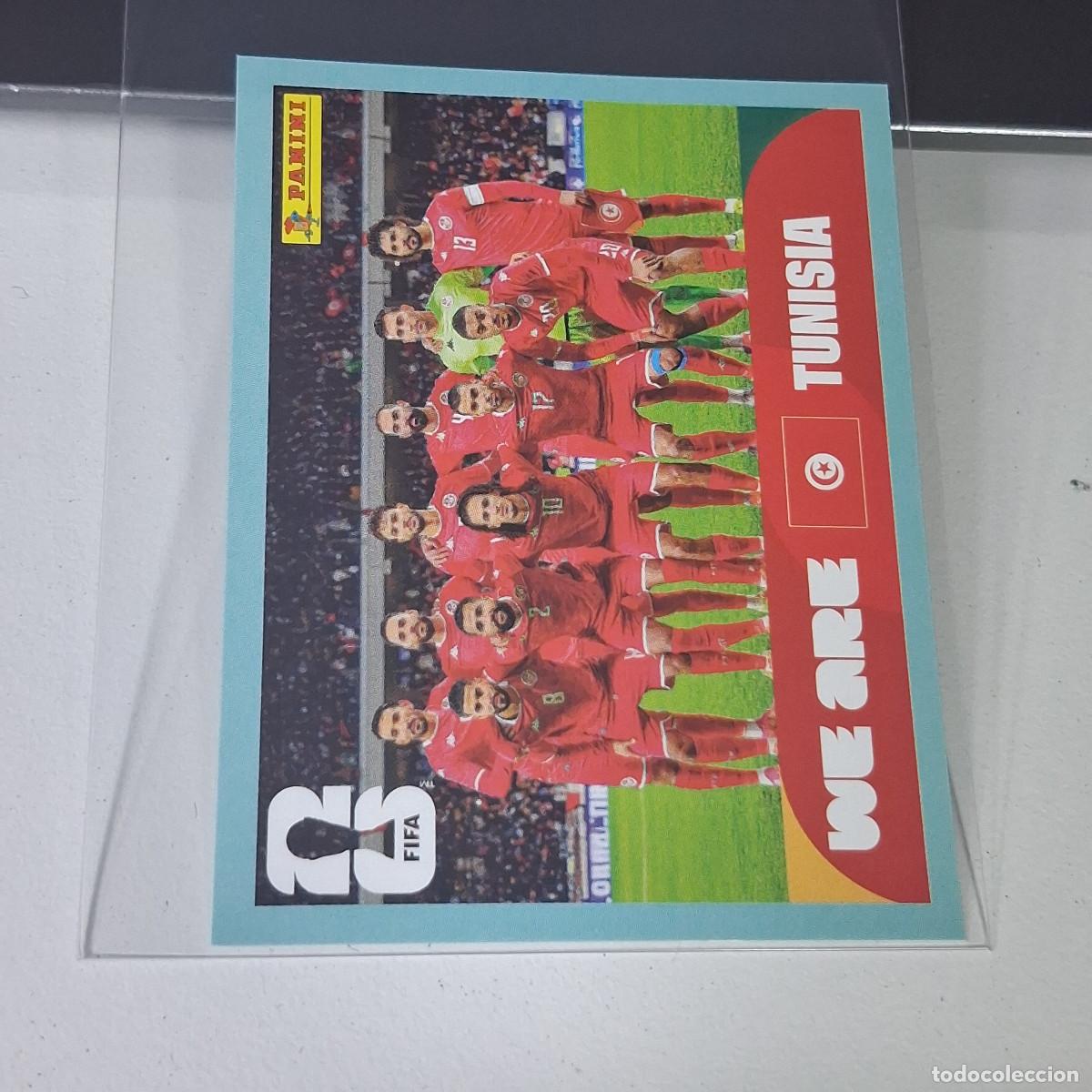 Cromos de F&uacute;tbol: B20 TUN13 TEAM PHOTO EQUIPO 13 T&Uacute;NEZ TUNISIA TUN MUNDIAL FIFA WORLD CUP 2026 STICKER PANINI