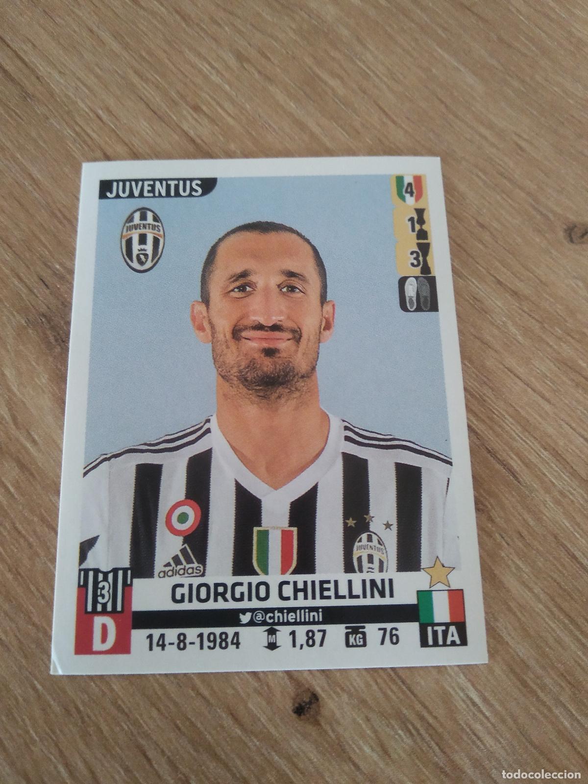Football Stickers: 304 CHIELLINI JUVENTUS TURIN CROMO FUTBOL PANINI LIGA ITALIA 15-16 CALCIATORI 2015-2016 SERIE A