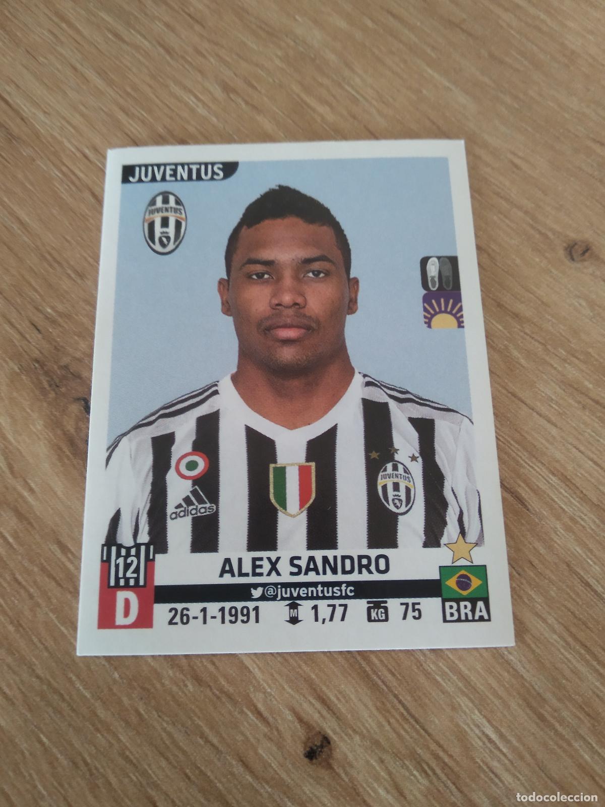 Football Stickers: 308 ALEX SANDRO JUVENTUS TURIN CROMO FUTBOL PANINI LIGA ITALIA 15-16 CALCIATORI 2015-2016 SERIE A