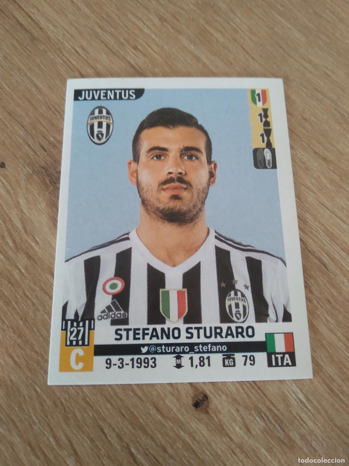 Football Stickers: 310 STURARO JUVENTUS TURIN CROMO FUTBOL PANINI LIGA ITALIA 15-16 CALCIATORI 2015-2016 SERIE A