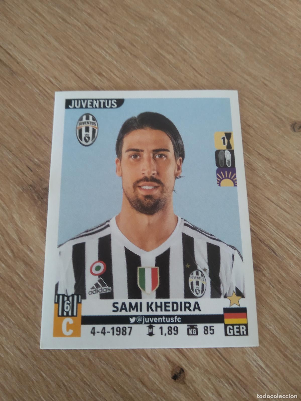 Football Stickers: 314 KHEDIRA JUVENTUS TURIN CROMO FUTBOL PANINI LIGA ITALIA 15-16 CALCIATORI 2015-2016 SERIE A