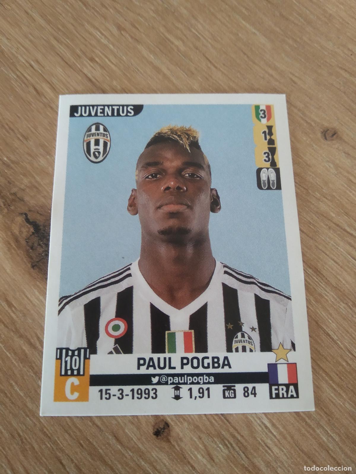 Football Stickers: 315 POGBA JUVENTUS TURIN CROMO FUTBOL PANINI LIGA ITALIA 15-16 CALCIATORI 2015-2016 SERIE A