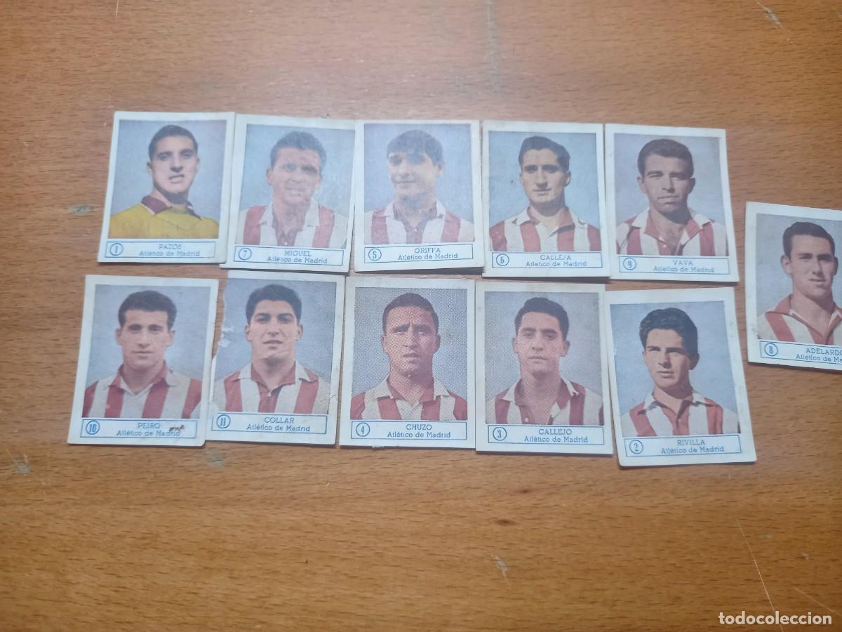 Football Stickers: CROMOS DE FERCA 59-60 ATLETICO DE MADRID COMPLETO