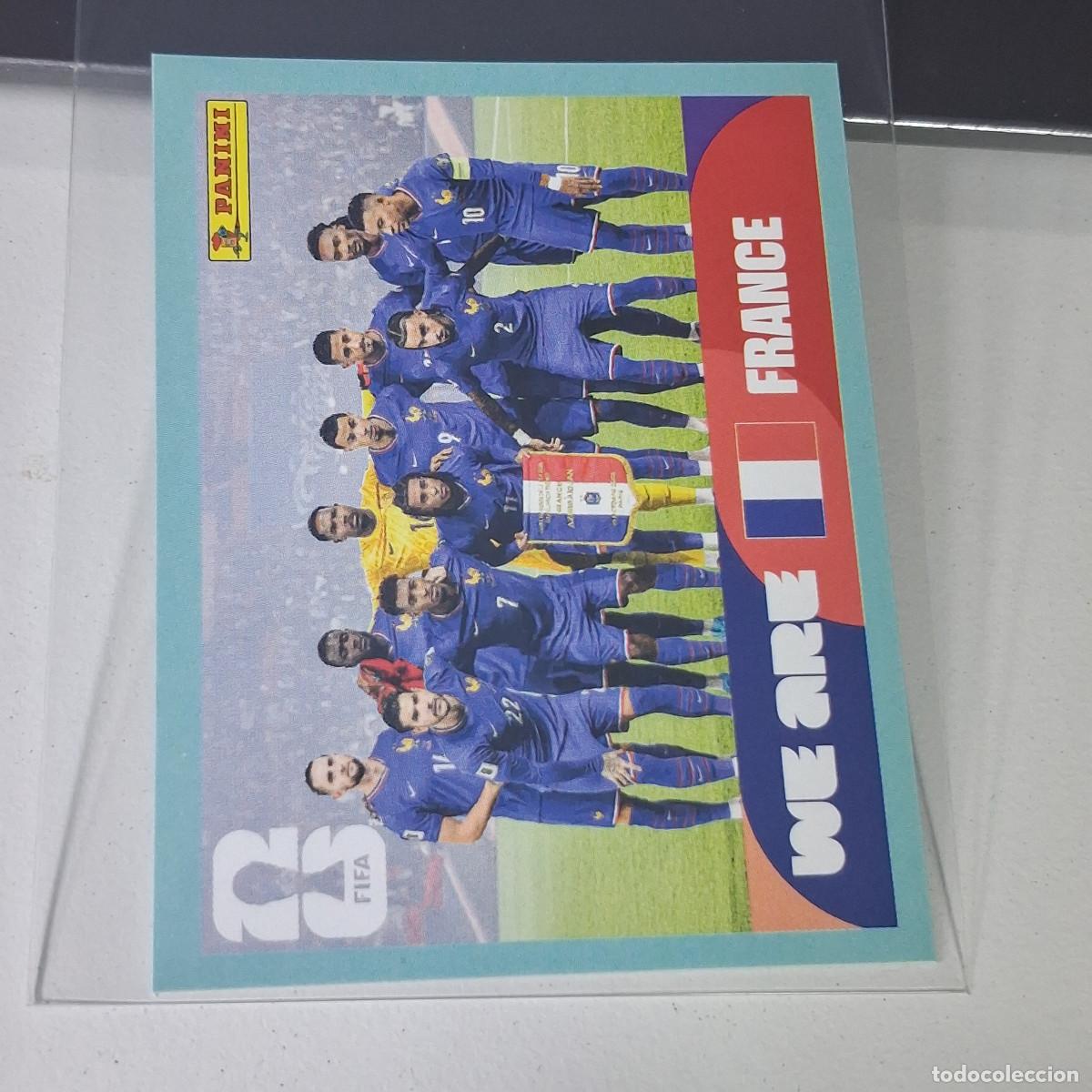 Fu&szlig;ball-Sticker: B20 FRA13 TEAM PHOTO EQUIPO 13 FRANCIA FRANCE PLANTILLA MUNDIAL FIFA WORLD CUP 2026 STICKER PANINI