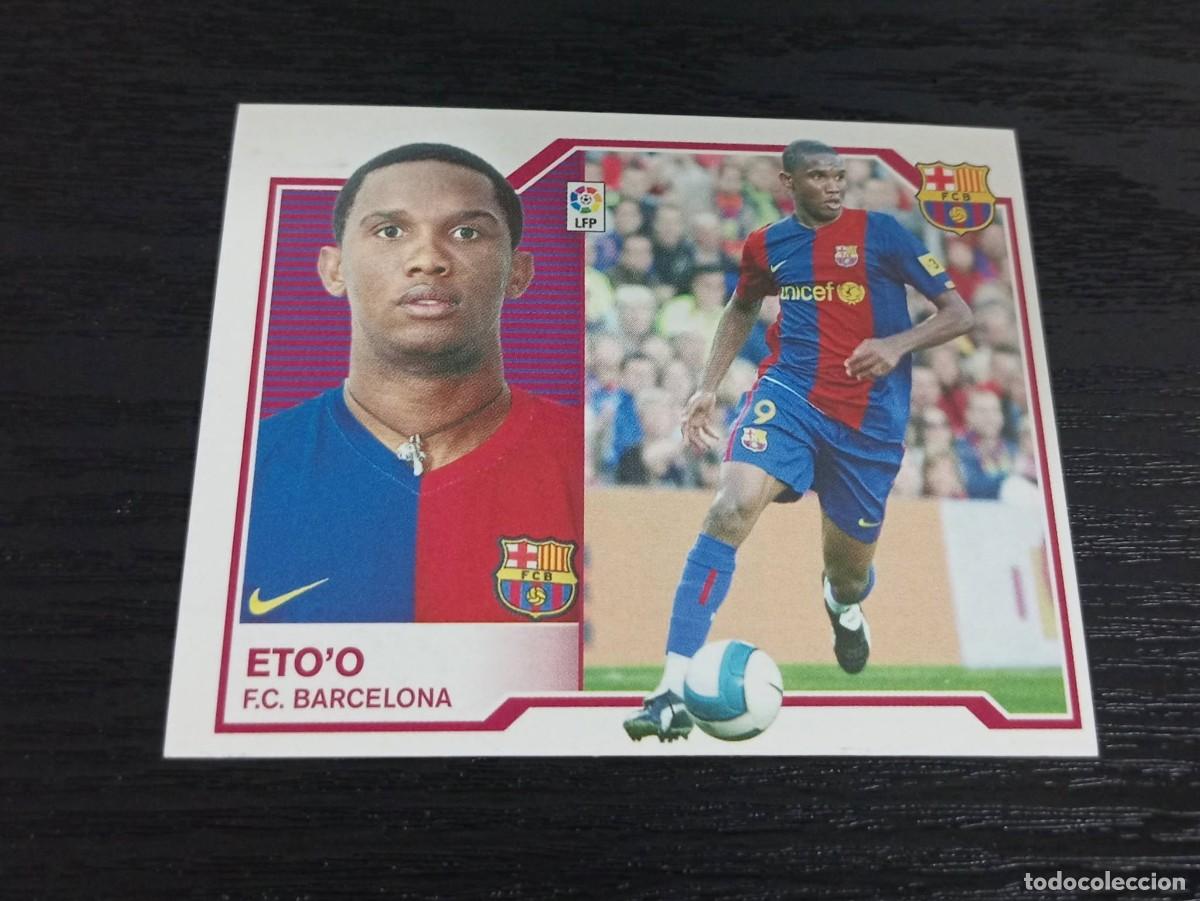Fu&szlig;ball-Sticker: -ESTE 07-08 : ETOO ( BARCELONA )