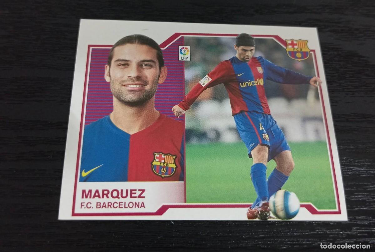 Fu&szlig;ball-Sticker: -ESTE 07-08 : MARQUEZ ( BARCELONA )