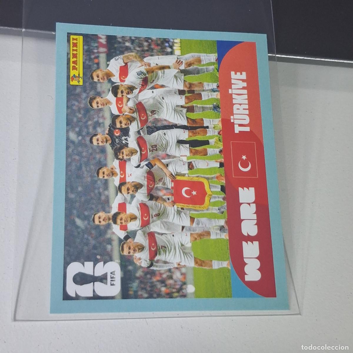 Fu&szlig;ball-Sticker: B20 TUR 13 TUR13 PLANTILLA TURQUIA TURQUEY TEAM MUNDIAL FIFA WORLD CUP 2026 STICKER PANINI