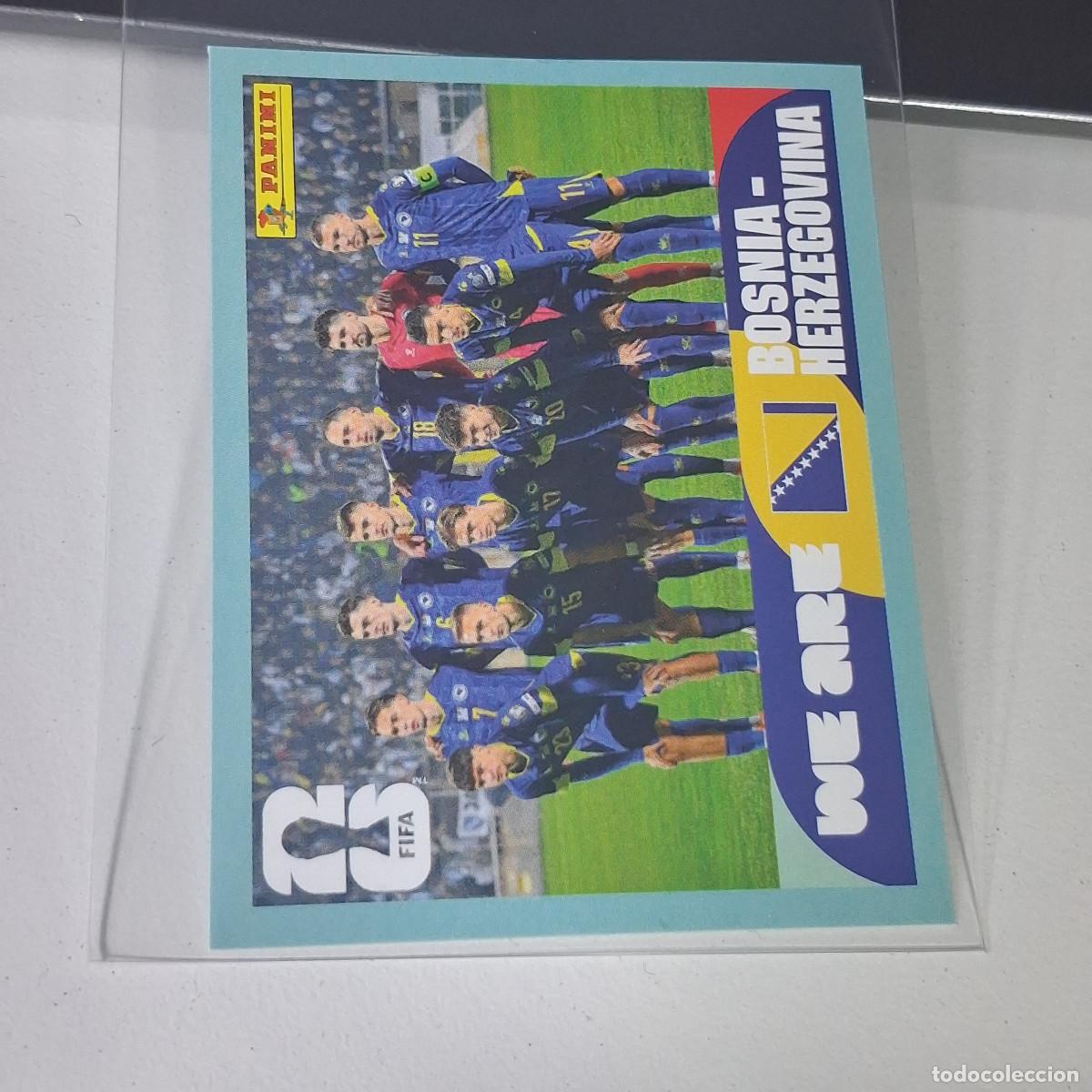 Fu&szlig;ball-Sticker: B20 BIH 13 BIH13 PLANTILLA EQUIPO BOSNIA HERZEGOVINA BIH MUNDIAL FIFA WORLD CUP 2026 STICKER PANINI