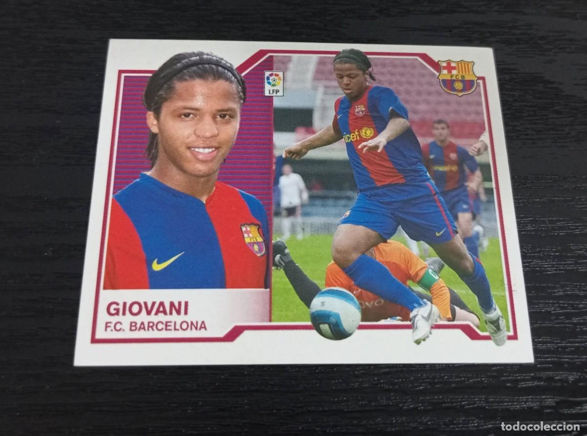 Fu&szlig;ball-Sticker: -ESTE 07-08 : GIOVANI ( BARCELONA )