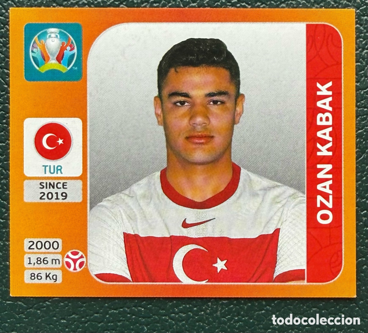 Figurine di Calcio: 71 OZAN KABAK TURQUIA CROMO ALBUM UEFA EURO 2020 TOURNAMENT EDITION PANINI