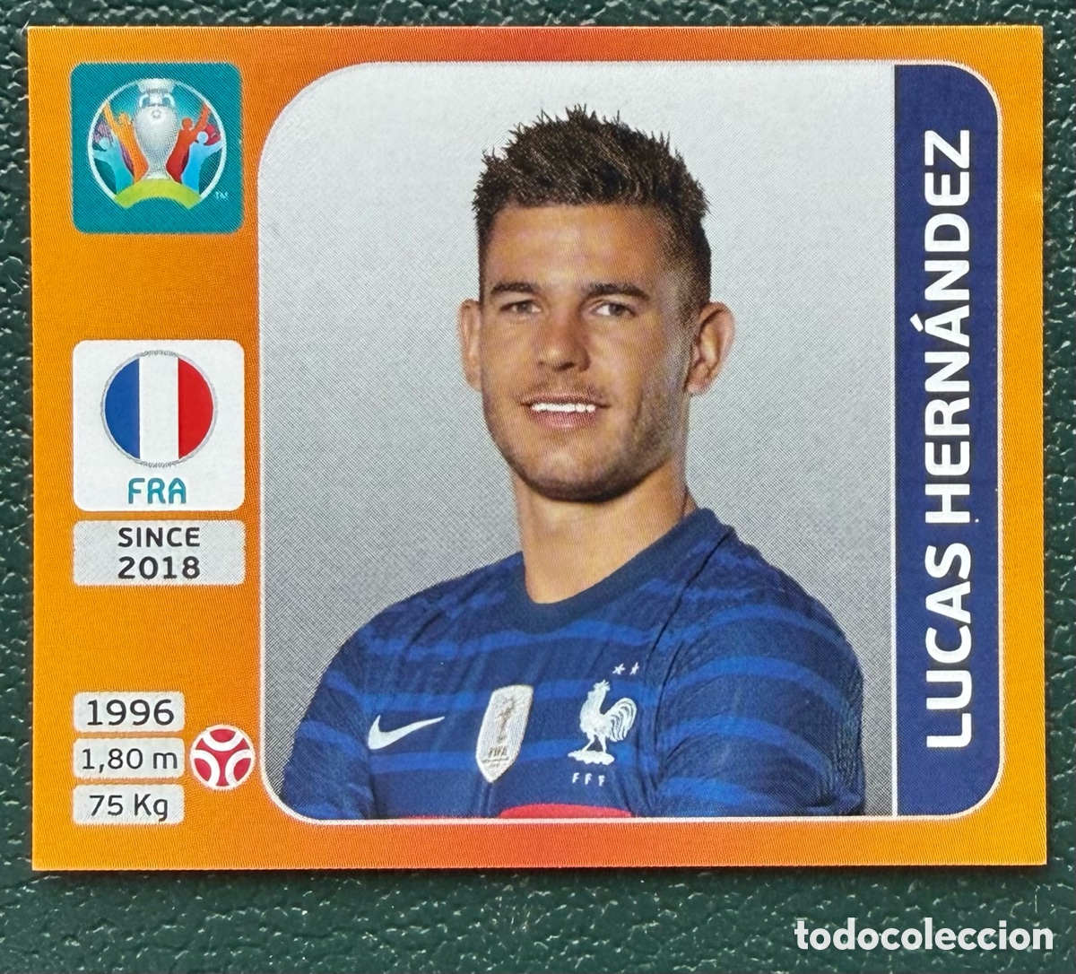 Football Stickers: 575 LUCAS HERNANDEZ FRANCIA CROMO ALBUM UEFA EURO 2020 TOURNAMENT EDITION PANINI
