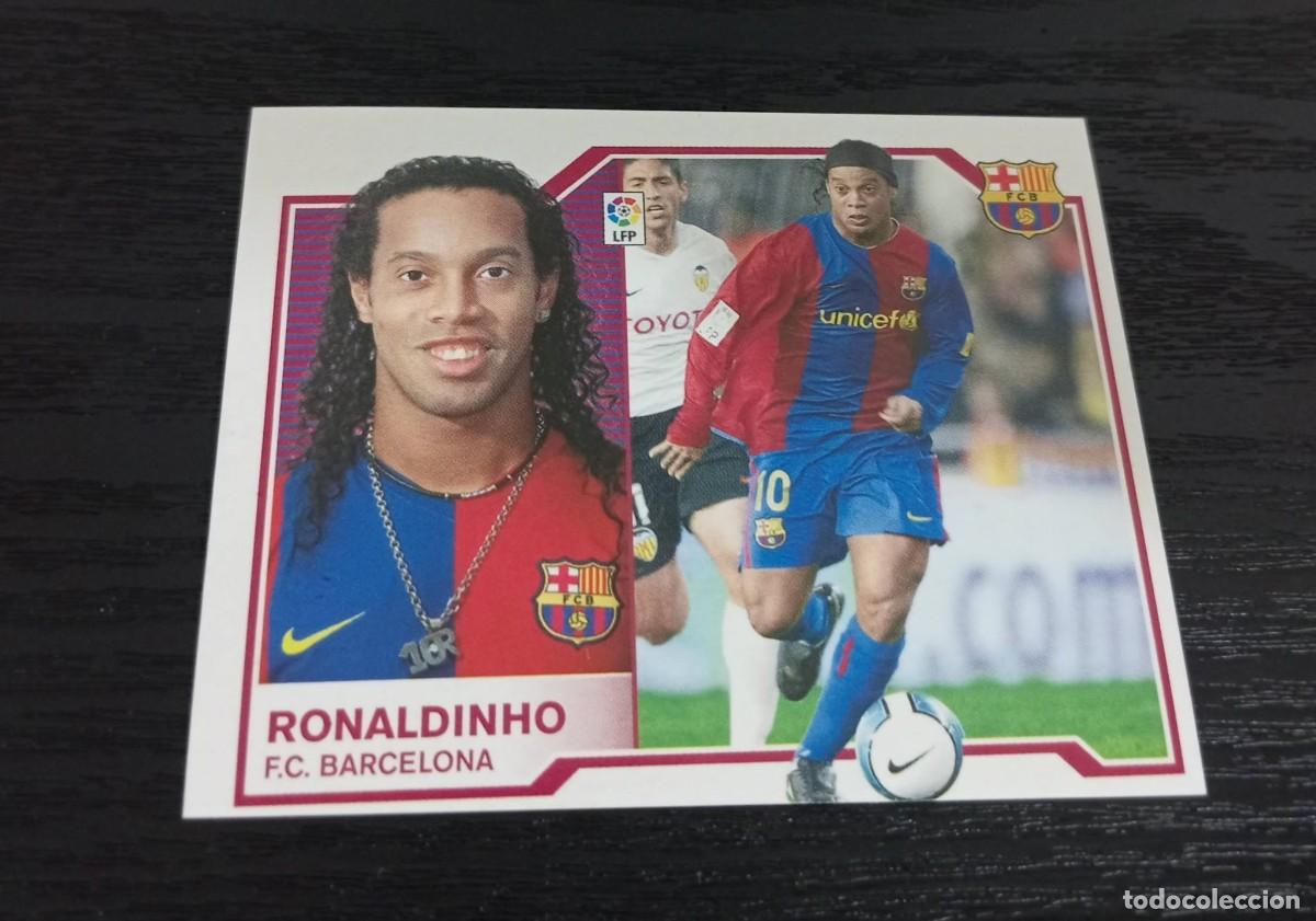 Cromos de F&uacute;tbol: -ESTE 07-08 : RONALDINHO ( BARCELONA )