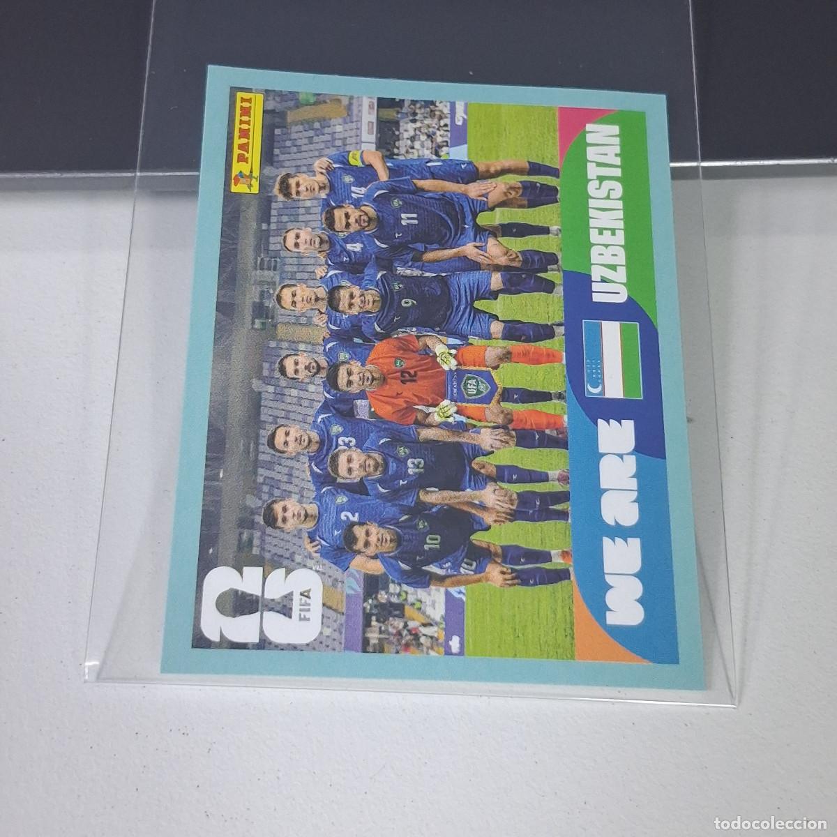 Cromos de F&uacute;tbol: B20 UZB13 PLANTILLA 13 UZBEKIST&Aacute;N UZB FIFA WORLD CUP 2026 STICKER PANINI