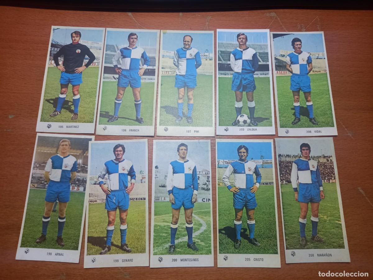Cromos de F&uacute;tbol: CROMOS RUIZ ROMERO 71-72 SABADELL 12 CROMOS