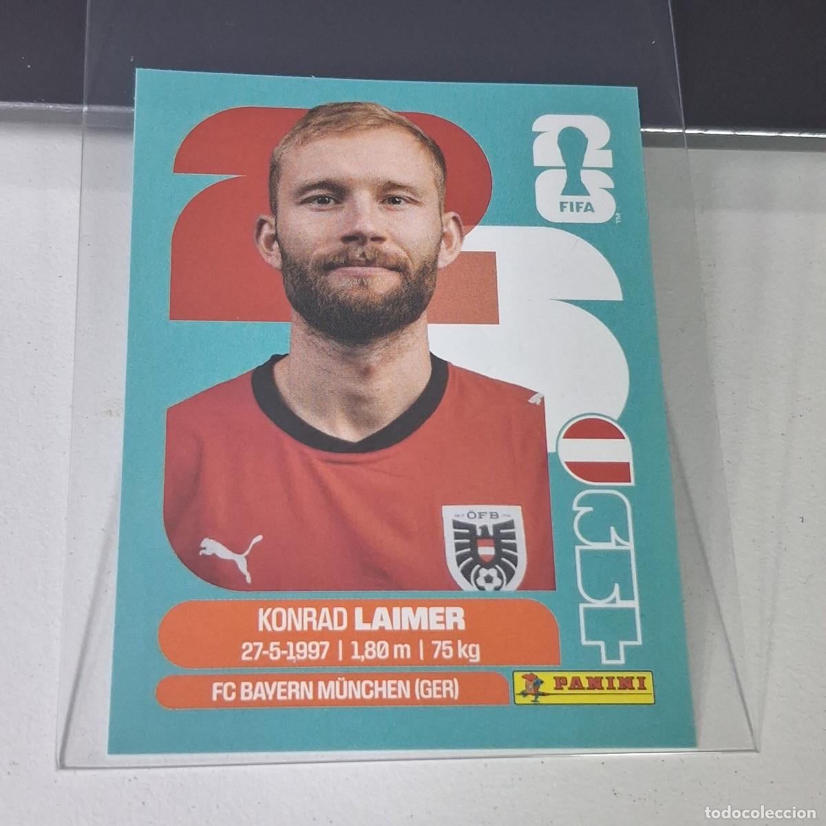 Cromos de F&uacute;tbol: B21 AUT 12 AUT12 KONRAD LAIMER AUSTRIA MUNDIAL FIFA WORLD CUP 2026 STICKER PANINI