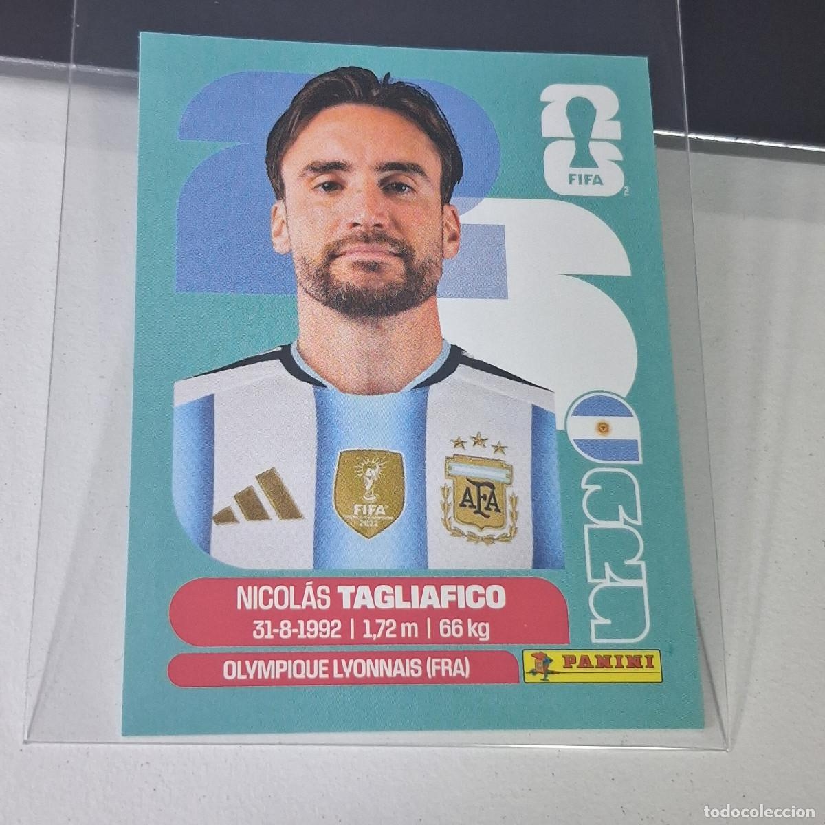 Cromos de F&uacute;tbol: B21 ARG6 NICOL&Aacute;S TAGLIAFICO ARG 6 ARGENTINA ARG MUNDIAL FIFA WORLD CUP 2026 STICKER PANINI