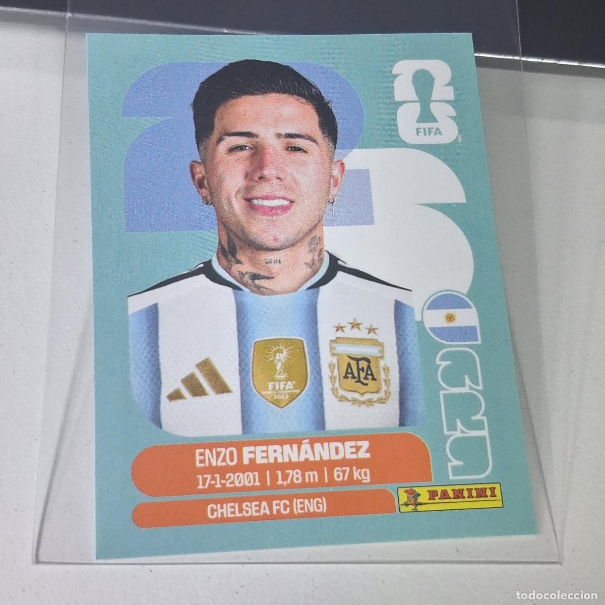 Cromos de F&uacute;tbol: B21 ARG8 ENZO FERN&Aacute;NDEZ 8 ARGENTINA ARG MUNDIAL FIFA WORLD CUP 2026 STICKER PANINI
