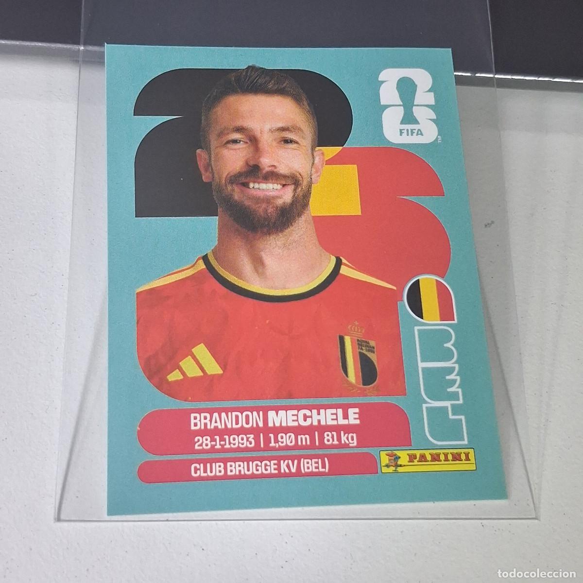 Cromos de F&uacute;tbol: B21 BEL6 BRANDON MECHELE 6 B&Eacute;LGICA BELGIUM BEL MUNDIAL FIFA WORLD CUP 2026 STICKER PANINI