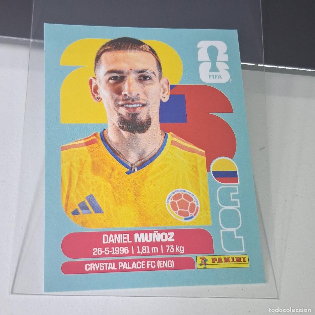 Cromos de F&uacute;tbol: B21 COL6 DANIEL MU&Ntilde;OZ 6 COLOMBIA COL MUNDIAL FIFA WORLD CUP 2026 STICKER PANINI