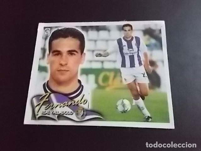 Cromos de F&uacute;tbol: FERNANDO VALLADOLID FICHAJE N&ordm;17 ESTE 00-01 RECORTADO IMPECABLE