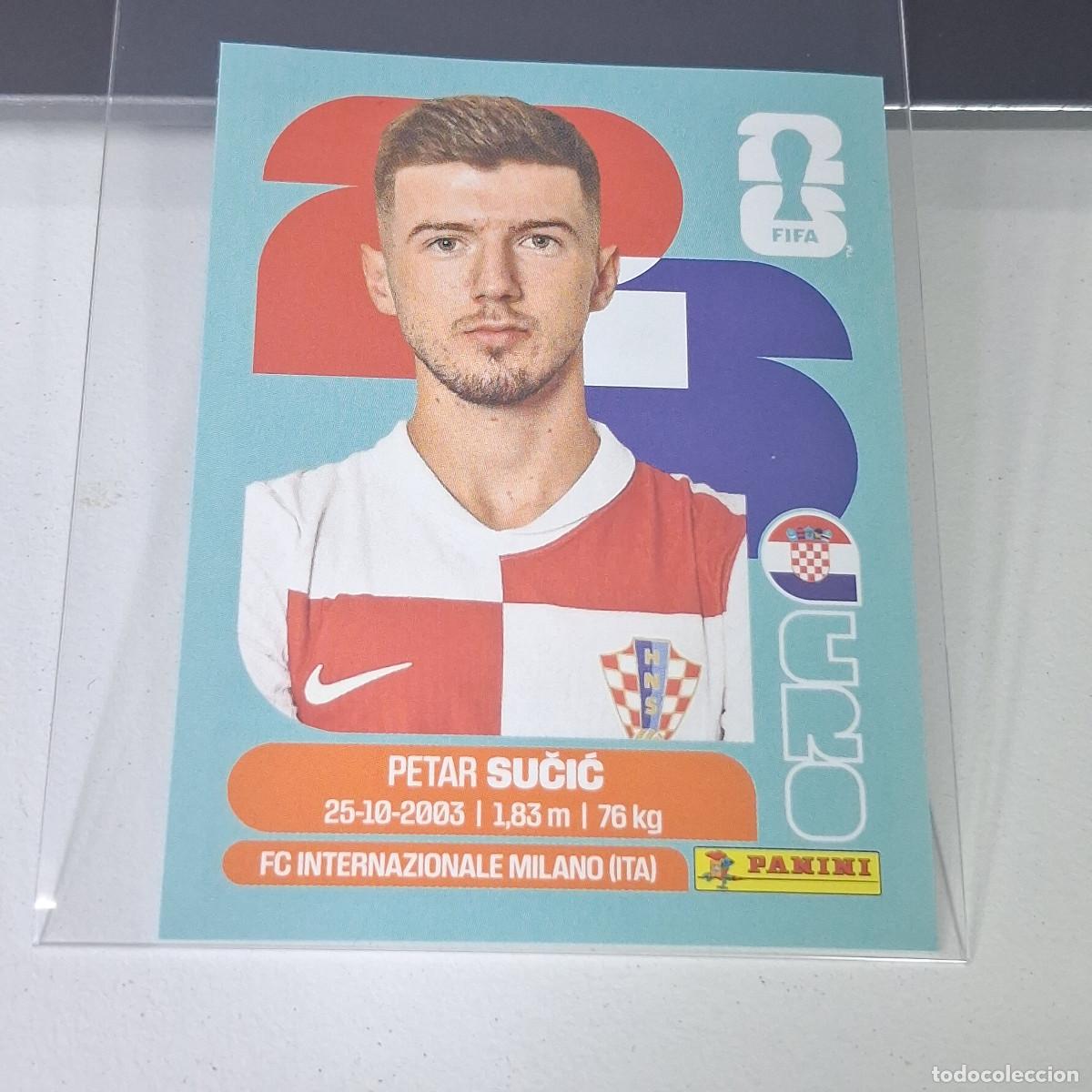 Cromos de F&uacute;tbol: B21 CRO15 PETAR SUČIĆ 15 CROACIA CROATIA CRO MUNDIAL FIFA WORLD CUP 2026 STICKER PANINI