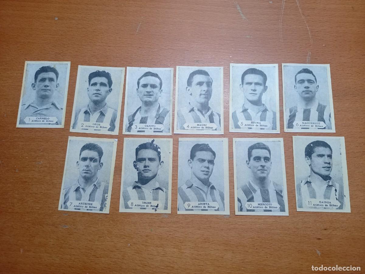 Cromos de F&uacute;tbol: CROMOS GRAFICAS NILO ATHLETIC COMPLETO