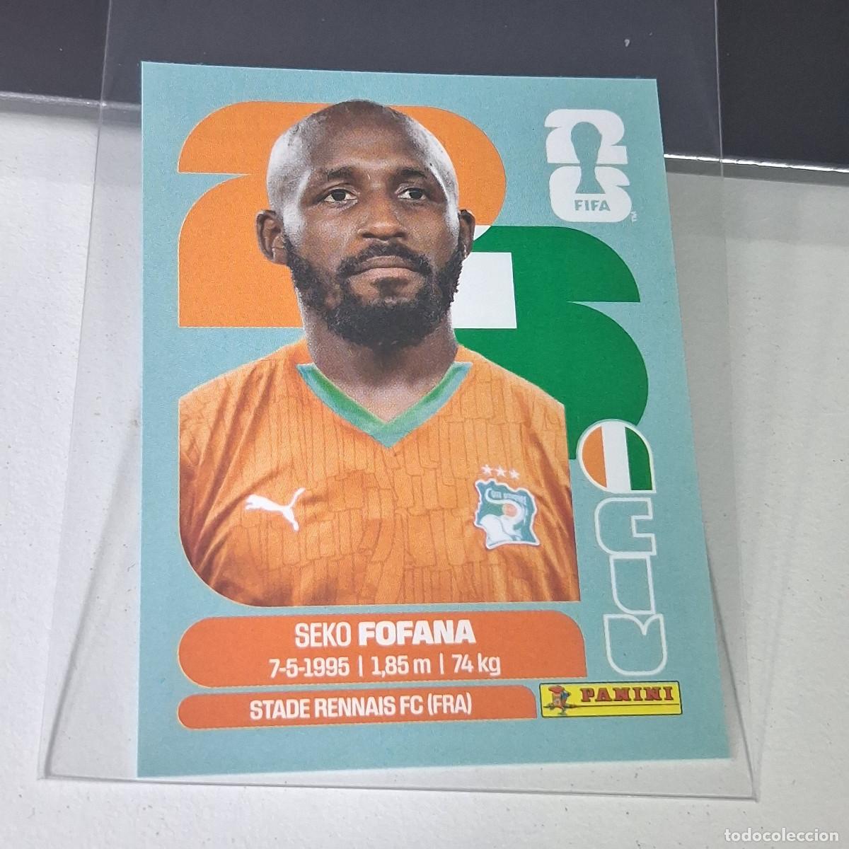 Cromos de F&uacute;tbol: B21 CIV 11 CIV11 SEKO FOFANA COSTA DE MARFIL IVORY COAST MUNDIAL FIFA WORLD CUP 2026 STICKER PANINI