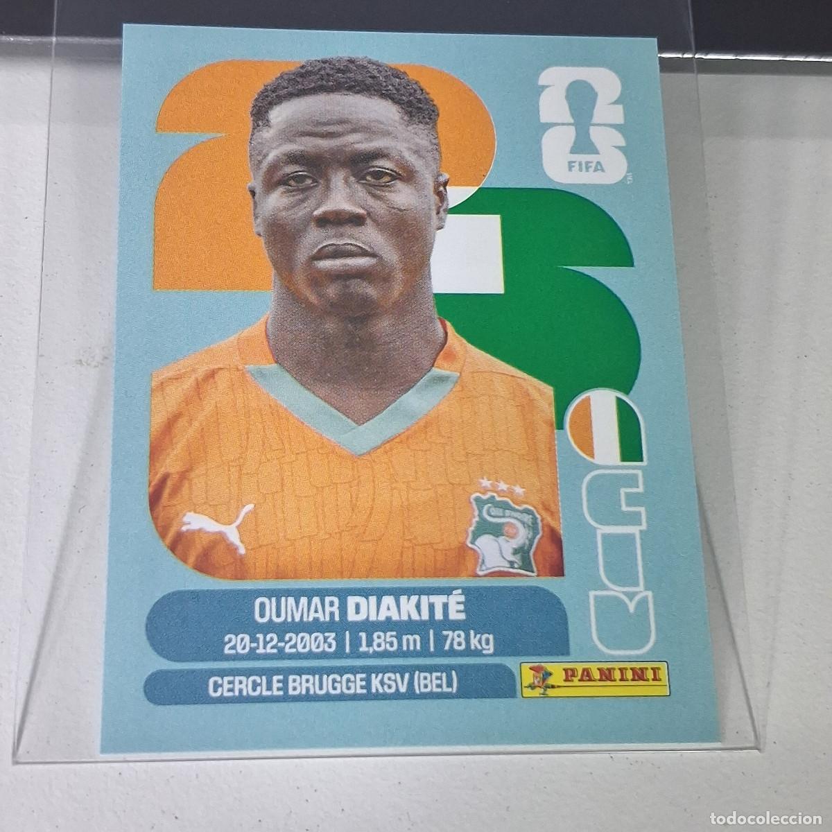 Cromos de F&uacute;tbol: B21 CIV 20 CIV20 OUMAR DIAKITE COSTA DE MARFIL CIV MUNDIAL FIFA WORLD CUP 2026 STICKER PANINI