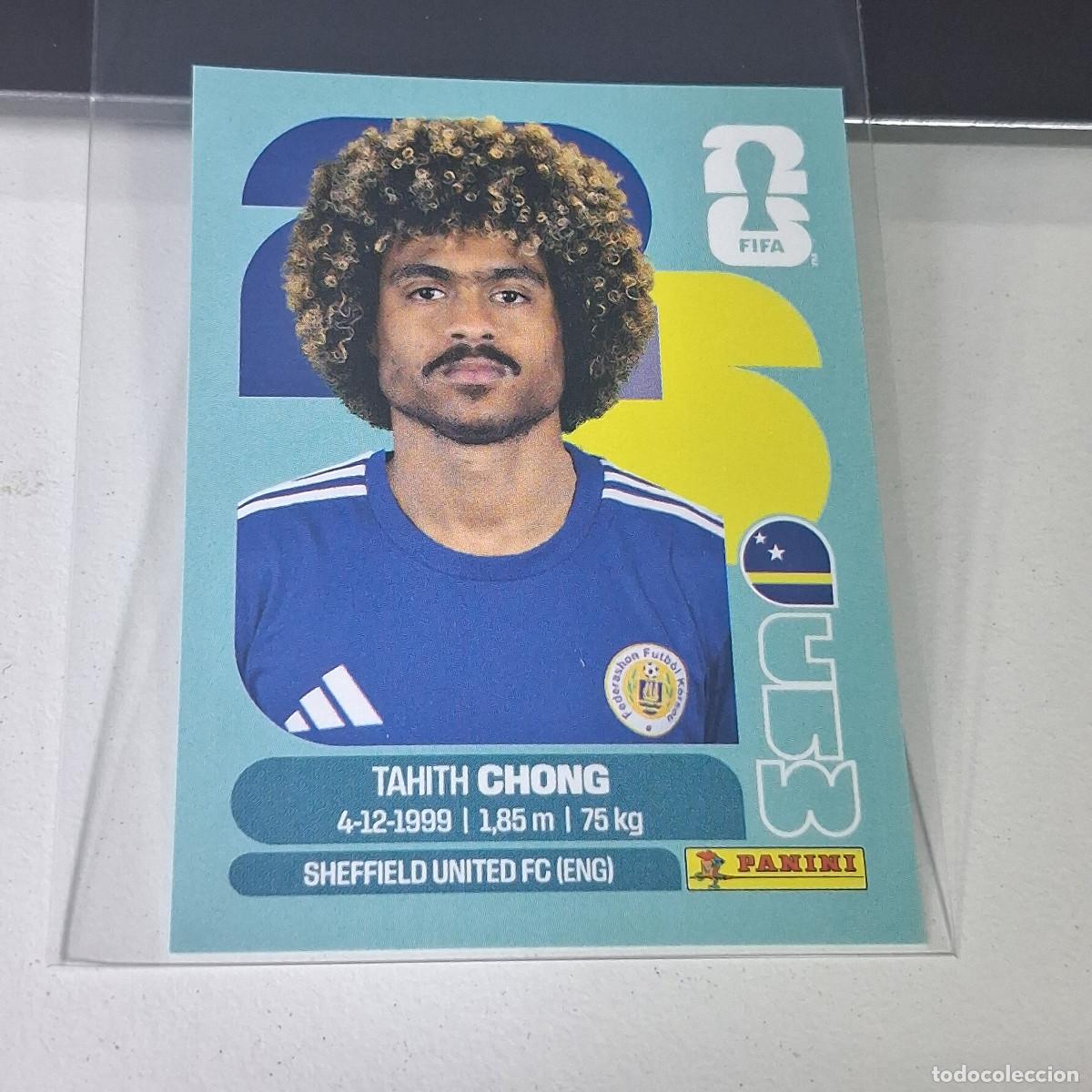 Cromos de F&uacute;tbol: B21 CUW14 TAHITH CHONG 14 CURAZAO CURA&Ccedil;AO CUW MUNDIAL FIFA WORLD CUP 2026 STICKER PANINI
