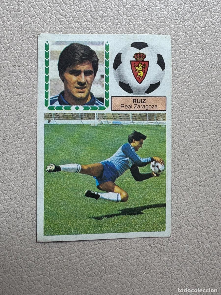 Football Stickers: 21. CROMO LIGA ESTE 1984-85 84-85 RUIZ ZARAGOZA COLOCA SIN PEGAR