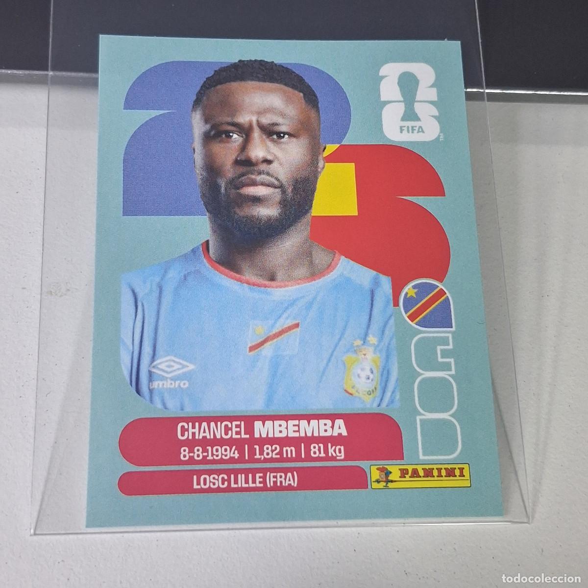 Football Stickers: B21 COD 6 COD6 CHANCEL MBEMBA REPUBLICA CONGO CONGO COD MUNDIAL FIFA WORLD CUP 2026 STICKER PANINI
