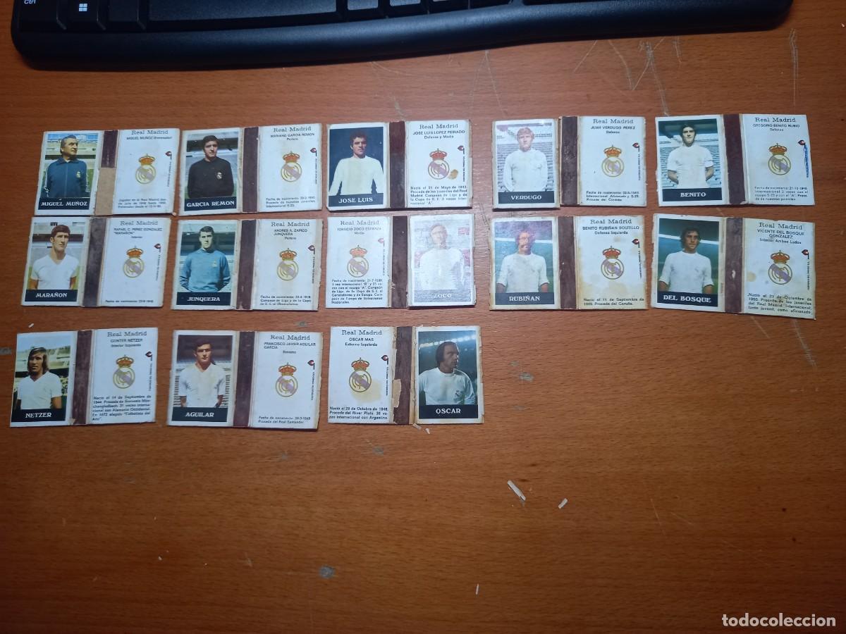 Football Stickers: FOSFOROS DEL PIRINEO REAL MADRID 13 UNIDADES