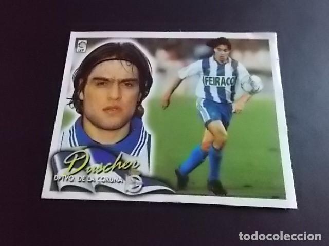 Football Stickers: DUSCHER DEPORTIVO ESTE 00-01 FICHAJE N&ordm;12 Y DOBLE CROMO RECORTADO