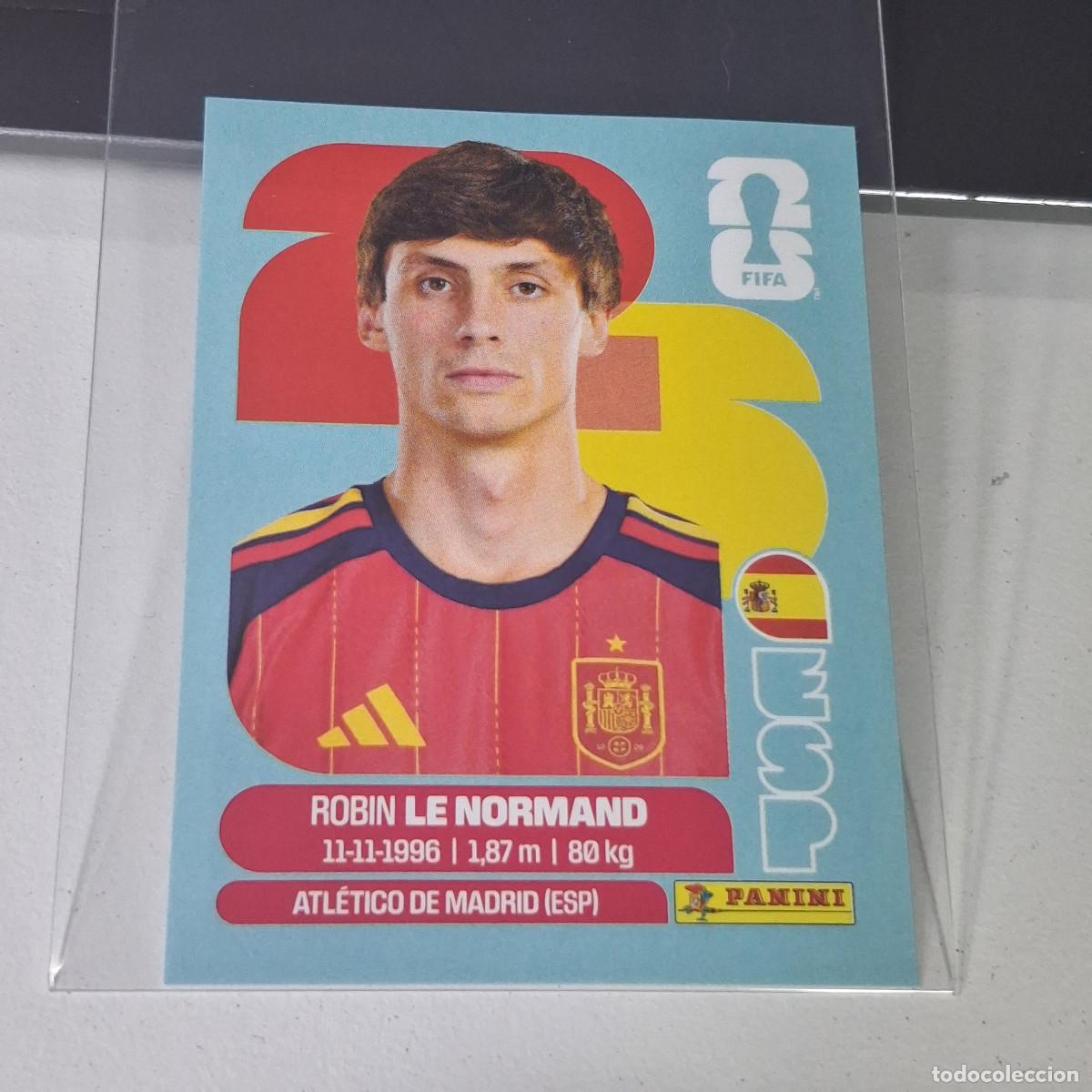 Football Stickers: B21 ESP3 ESP 3 ROBIN LE NORMAND ESPA&Ntilde;A SPAIN MUNDIAL FIFA WORLD CUP 2026 STICKER PANINI