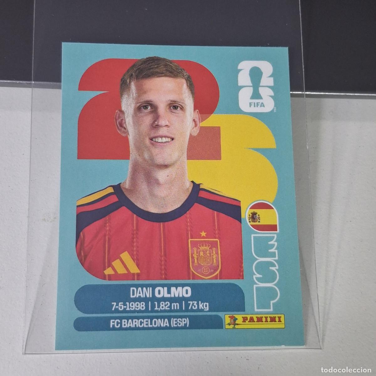 Cromos de F&uacute;tbol: B21 ESP 16 ESP16 DANI OLMO ESPA&Ntilde;A SPAIN ESP MUNDIAL FIFA WORLD CUP 2026 STICKER PANINI