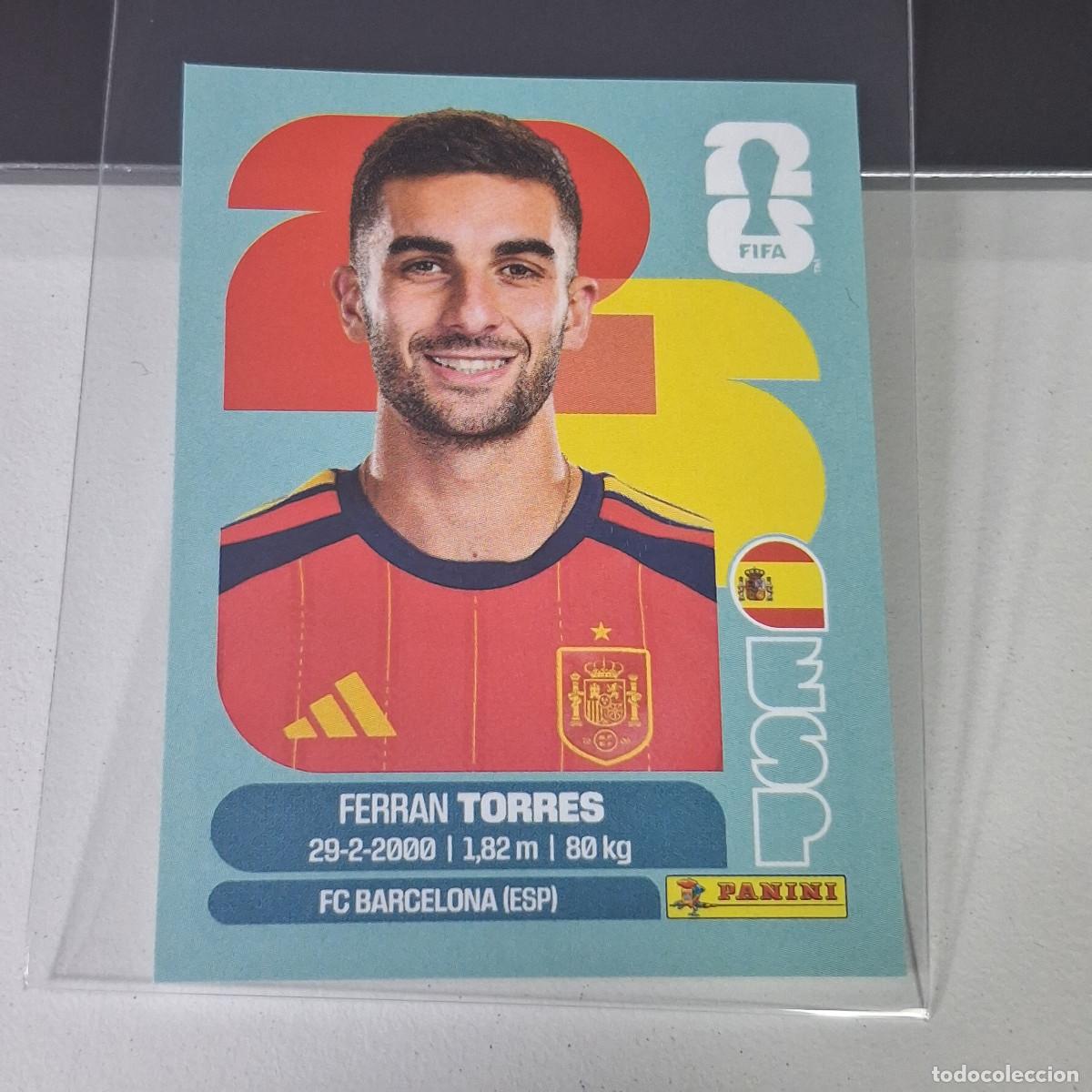Cromos de F&uacute;tbol: B21 ESP18 FERRAN TORRES 18 ESPA&Ntilde;A ESP SPAIN MUNDIAL FIFA WORLD CUP 2026 STICKER PANINI