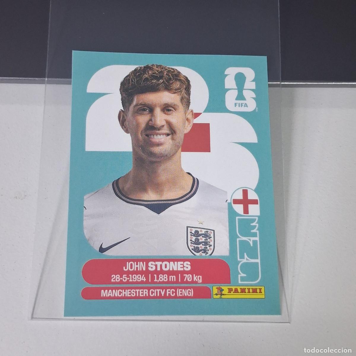 Cromos de F&uacute;tbol: B21 ENG3 JOHN STONES 3 INGLATERRA ENGLAND ENG MUNDIAL FIFA WORLD CUP 2026 STICKER PANINI