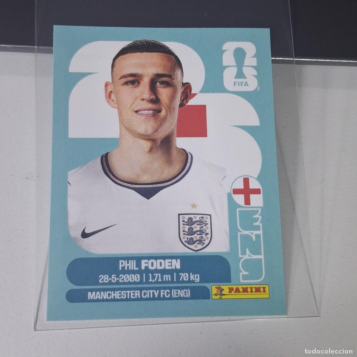 Cromos de F&uacute;tbol: B21 ENG16 PHIL FODEN 16 ENG INGLATERRA ENGLAND MUNDIAL FIFA WORLD CUP 2026 STICKER PANINI