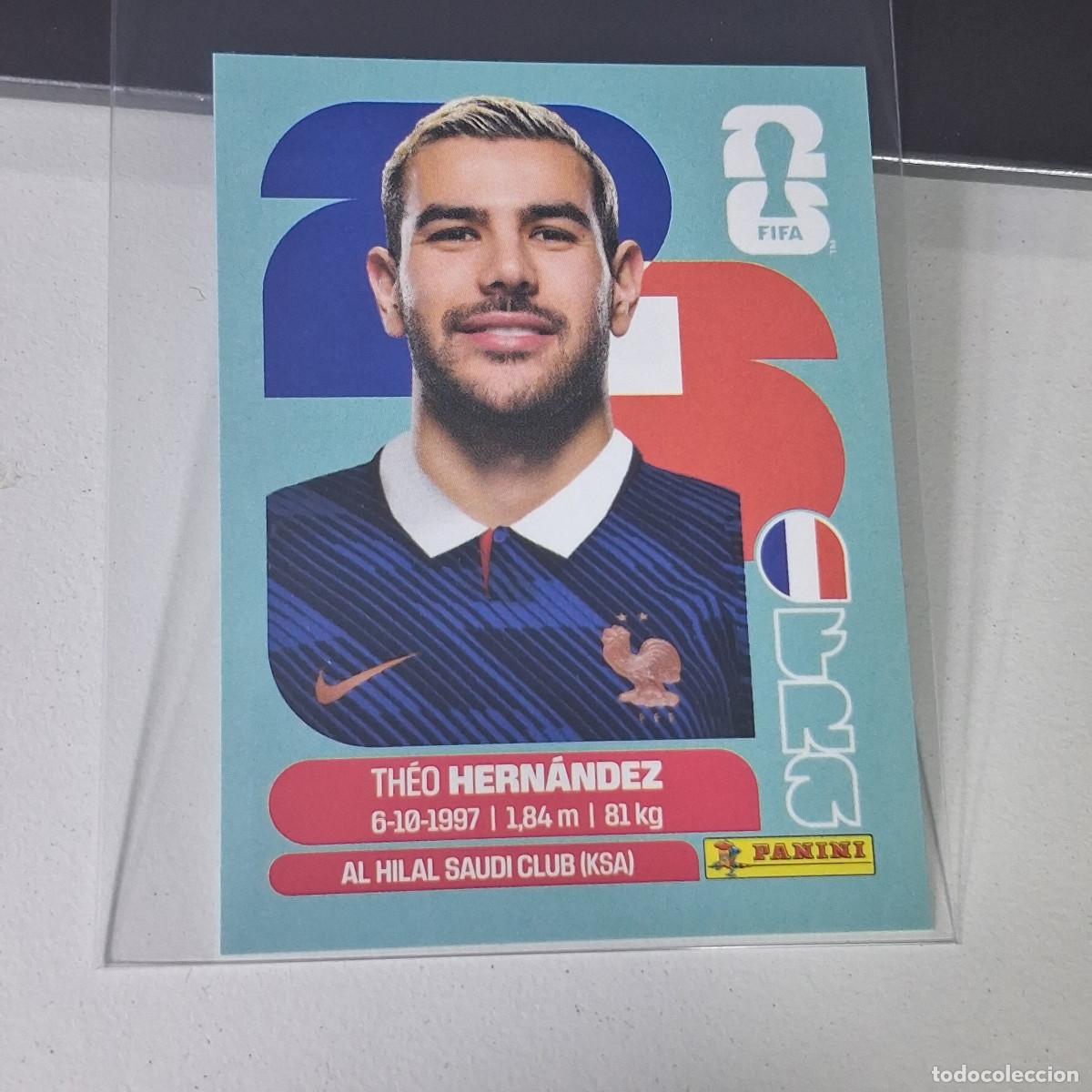 Cromos de F&uacute;tbol: B21 FRA3 TH&Eacute;O HERN&Aacute;NDEZ 3 FRANCIA FRANCE FRA MUNDIAL FIFA WORLD CUP 2026 STICKER PANINI