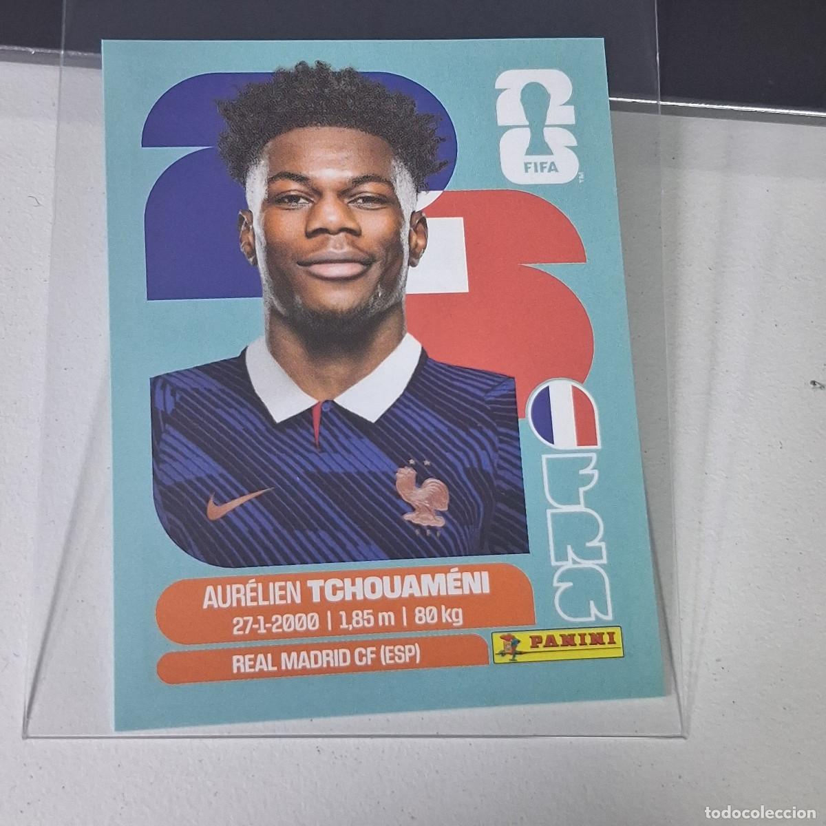 Cromos de F&uacute;tbol: B21 FRA 9 FRA9 AURELIEN TCHOUAMENI FRANCIA FRANCE FRA MUNDIAL FIFA WORLD CUP 2026 STICKER PANINI
