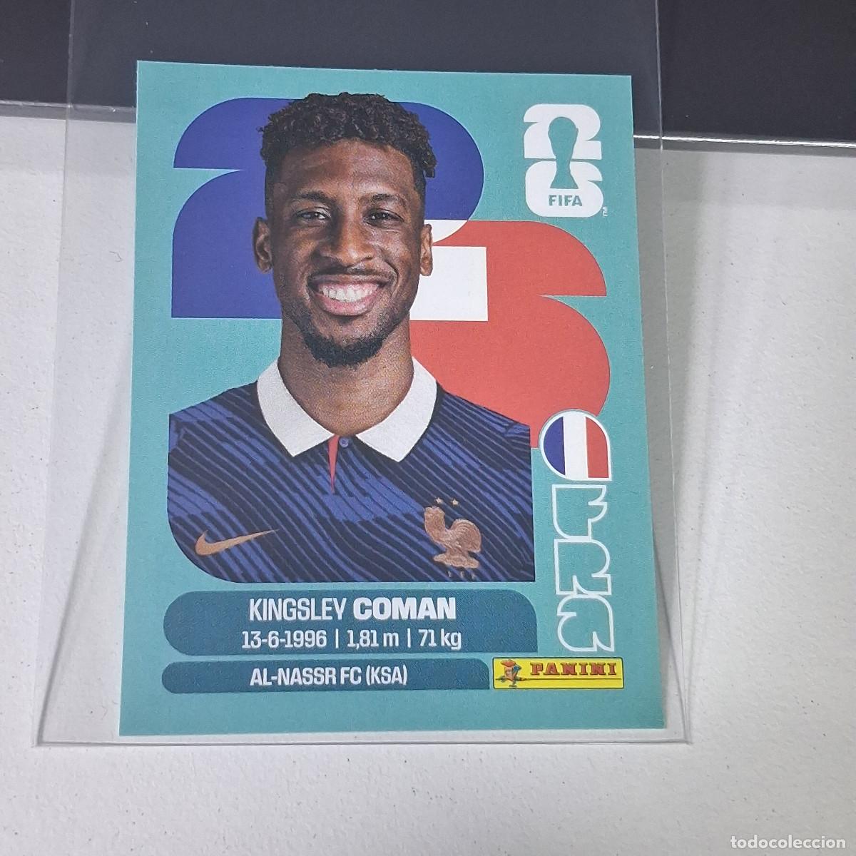Cromos de F&uacute;tbol: B21 FRA18 KINGSLEY COMAN 18 FRANCIA FRANCE FRA MUNDIAL FIFA WORLD CUP 2026 STICKER PANINI