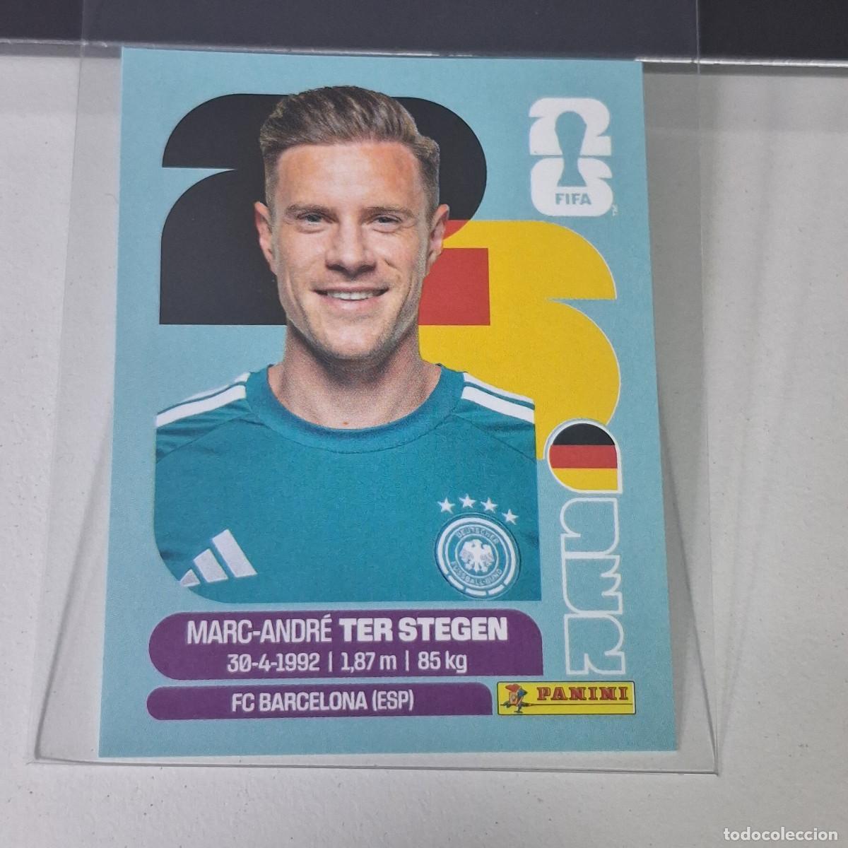 Cromos de F&uacute;tbol: B21 GER2 MARC-ANDR&Eacute; TER STEGEN 2 ALEMANIA GERMANY MUNDIAL FIFA WORLD CUP 2026 STICKER PANINI