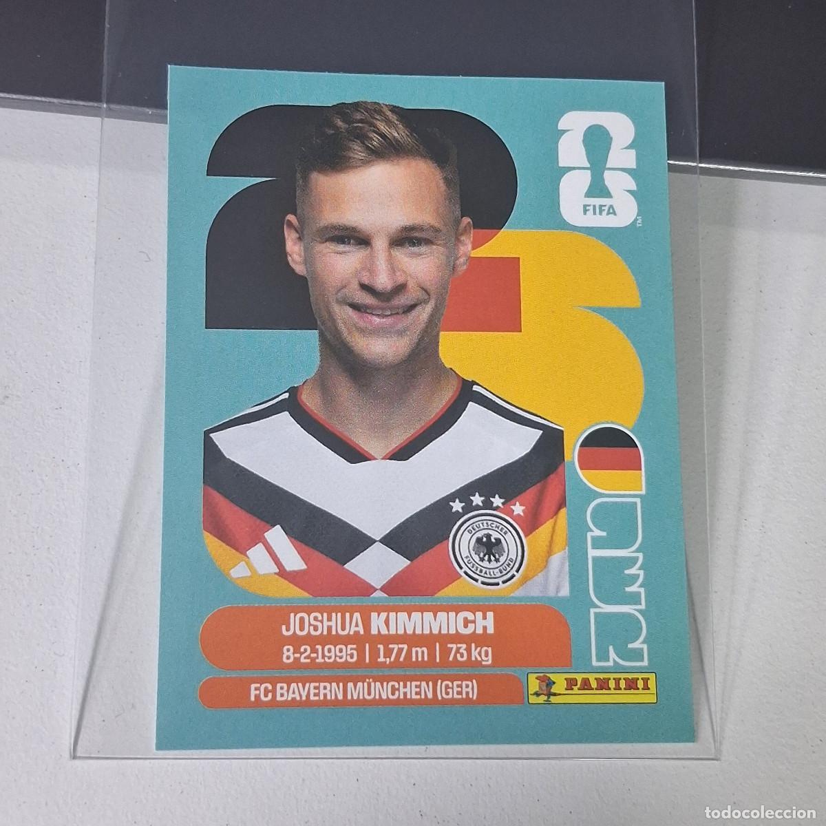 Cromos de F&uacute;tbol: B21 GER10 JOSHUA KIMMICH 10 ALEMANIA GERMANY GER MUNDIAL FIFA WORLD CUP 2026 STICKER PANINI