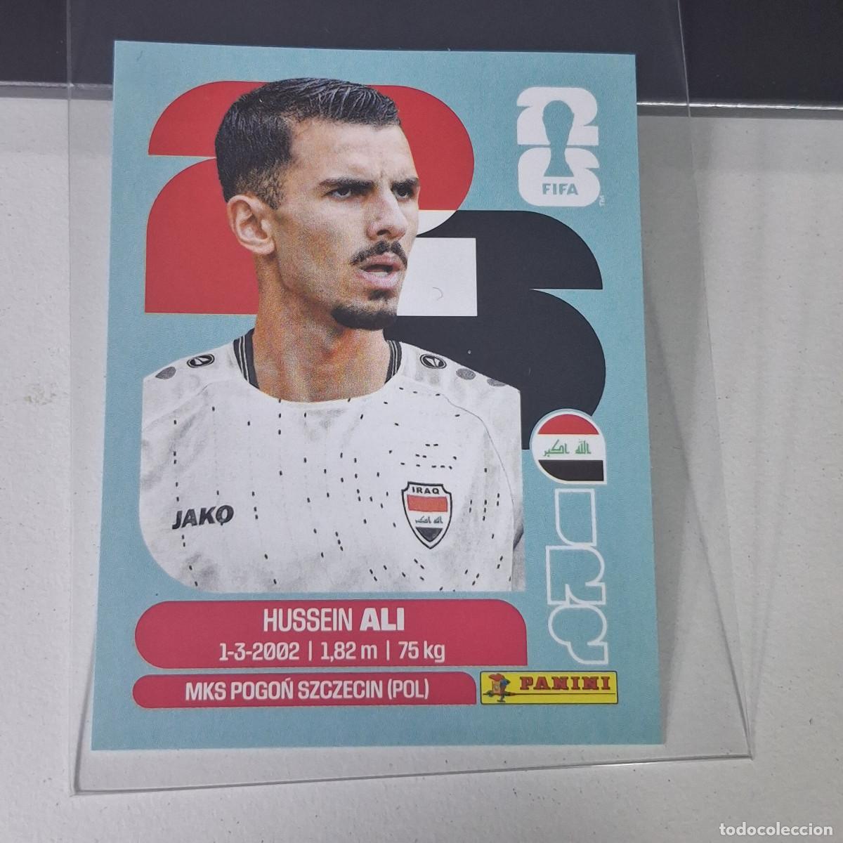 Cromos de F&uacute;tbol: B21 IRQ 4 IRQ4 HUSSEIN ALI IRAQ MUNDIAL FIFA WORLD CUP 2026 STICKER PANINI