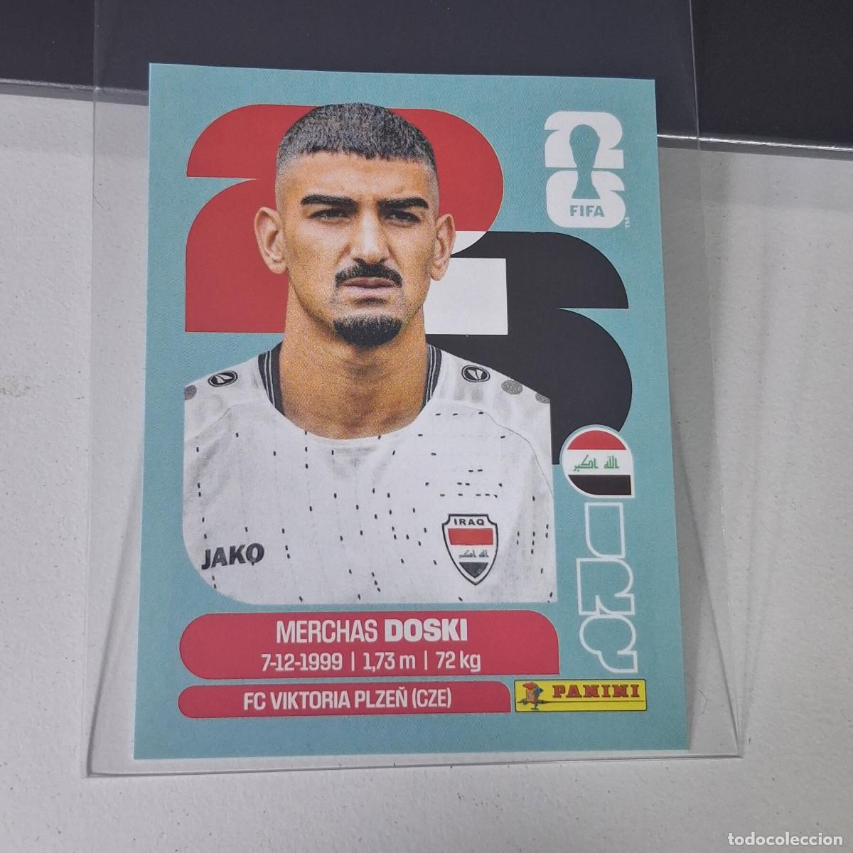 Cromos de F&uacute;tbol: B21 IRQ6 MERCHAS DOSKI 6 IRAQ IRQ IRAK MUNDIAL FIFA WORLD CUP 2026 STICKER PANINI