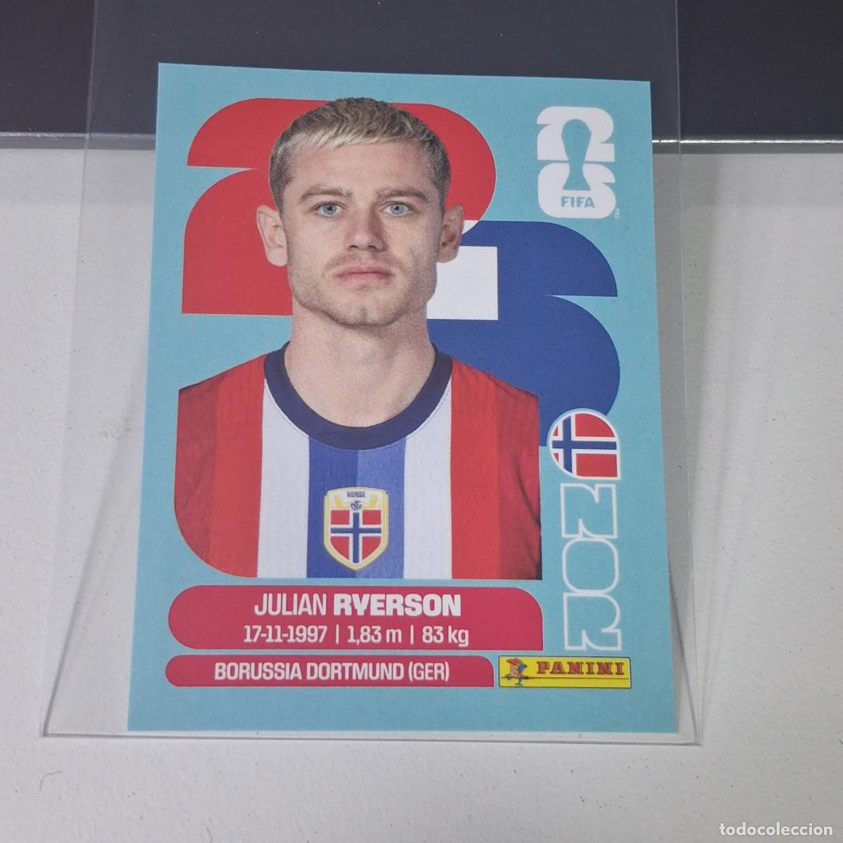 Cromos de F&uacute;tbol: B21 NOR3 JULIAN RYERSON 3 NORUEGA NORWAY NOR MUNDIAL FIFA WORLD CUP 2026 STICKER PANINI