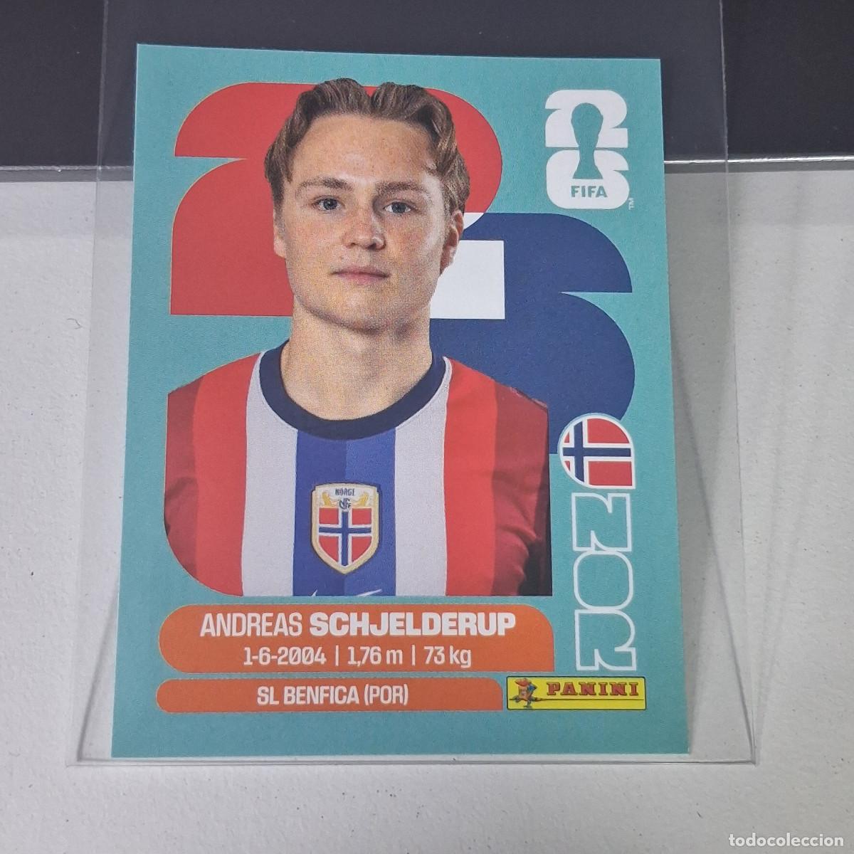 Cromos de F&uacute;tbol: B21 NOR12 ANDREAS SCHJELDERUP 12 NORUEGA NORWAY NOR MUNDIAL FIFA WORLD CUP 2026 STICKER PANINI